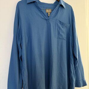 Naturals d&co Linen Pullover Shirt